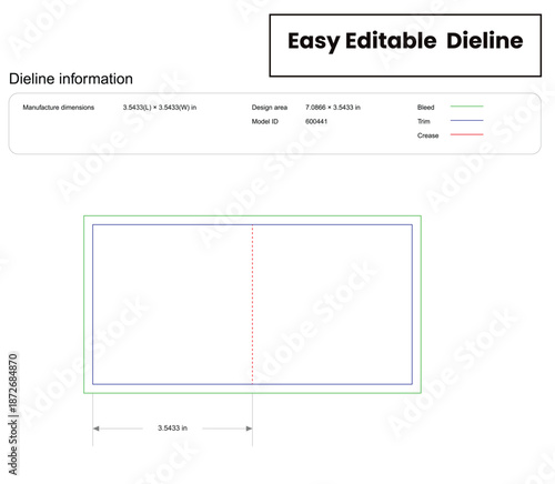 three side seal tea sachet dieline template box dieline die lines packaging custom dieline  box cardboard box dieline pizza box dieline printable product packaging layout,