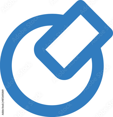 dao voting on product design line art vector illustration on transparent background