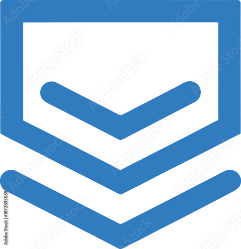 autonomous ground vehicle agv tracker line art vector illustration on transparent background