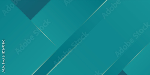 Abstract deep green background featuring triangle shapes and glowing lines, embodying a modern geometric material design. Ideal for banners, flyers, cards, brochures, presentations