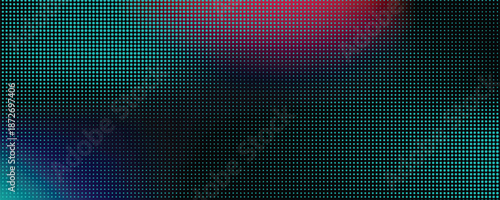 Vector halftone smoke effect. Vibrant abstract background. Retro 80's style colors and textures.