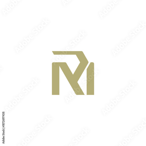 Letter RM, MR Logo Concept