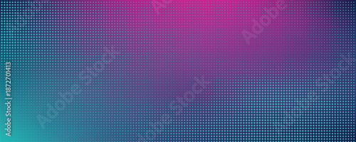 Vector halftone smoke effect. Vibrant abstract background. Retro 80's style colors and textures.