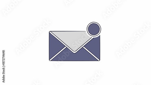 Email Envelope Icon Message Symbol.