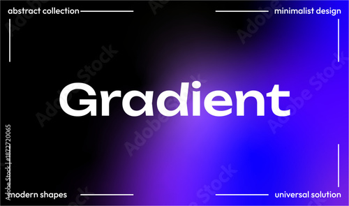 Modern Abstract Gradient Color Blend