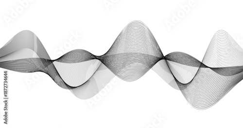 Abstract Particles wave element for Telecommunication design Analog frequency track equalizer background