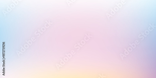 Soft pastel gradient background with a gentle ethereal glow.