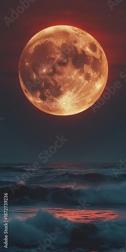 moon and clouds