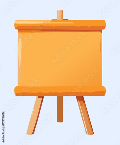 Professional wooden stand easel for wedding signage welcome boards restaurant menus and creative artistic painting in art studios