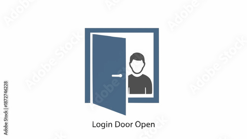 Man standing in open doorway entrance.