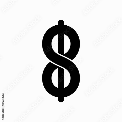 dollar, infinity, symbol, logo, money, infinite, wealth, finance, banking, prosperity, endless, unlimited, cash, currency, investment, business, rich, abundance, success, eternal, loop, cycle, vector,