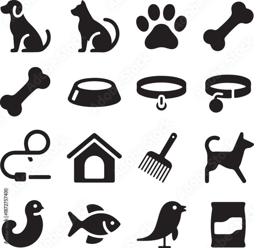 Pet Care Silhouette Bundle