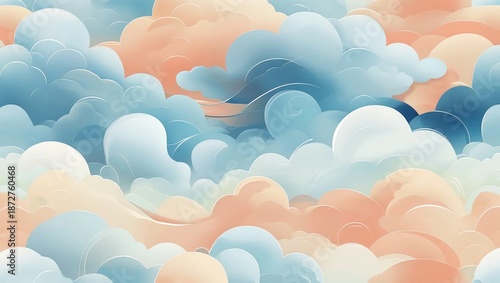 clouds in the sky