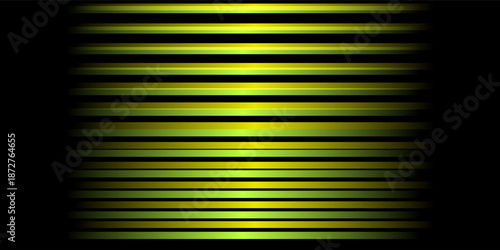simple vector of background template with modern design in yellow and green. green horizontal blinds graphic background.