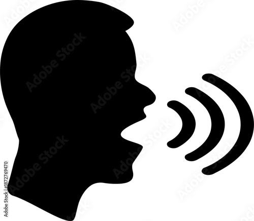 Loud Voice and Noise Icon