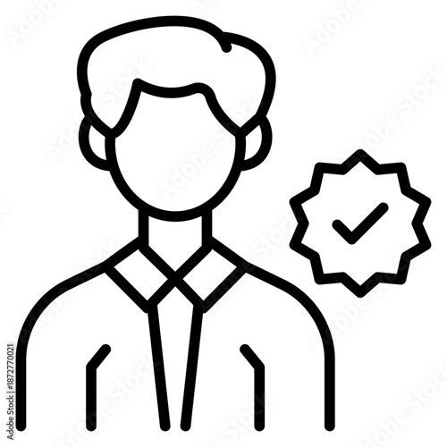 Employee Outline Icon