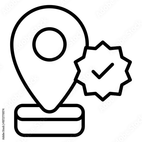 Location Outline Icon