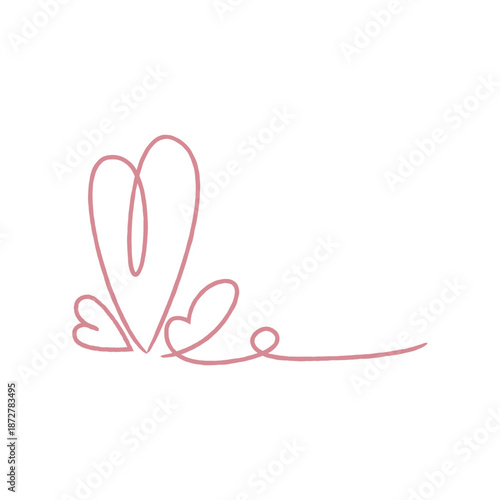 Romantic Corner Decorations & Heart Borders