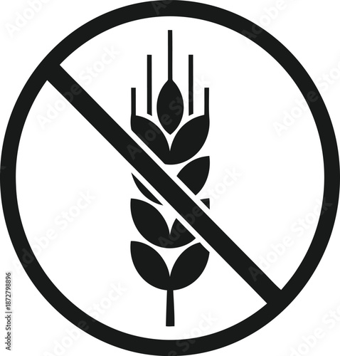 Gluten Free Diet Awareness Month, idea for poster, banner, flyer or postcard