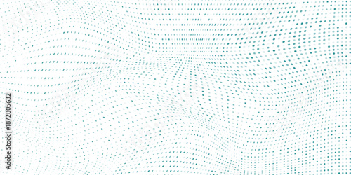 Modern Dot Vector Gradient Blue Color Halftone Background Staggered Dots Abstract