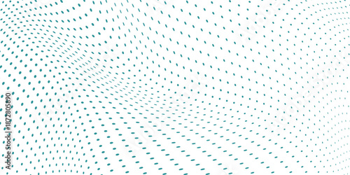 Modern Transparent Dot Vector Gradient Blue Color Halftone Background Staggered Dots Abstract Simple MOdern
