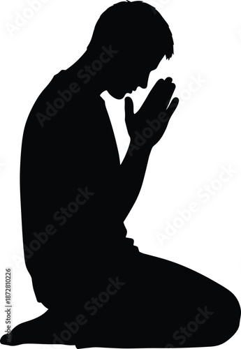 Black silhouette collection of three powerful superheroes in different heroic poses, isolated on white background, strong male character, comic vector.