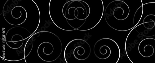 Black and white Abstract Luxury Background. Modern Minimalist Premium Design Template. Grand Celebration Banner for Birthdays and Anniversaries. Elegant Decorative Layout Template. eps 10