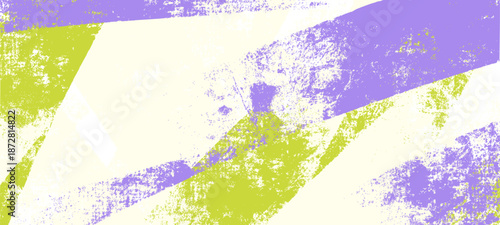 Ink roller brush stroke wallpaper. Wide diagonal stripes with dusty noise and linocut xerox effect. Trendy poster bg.