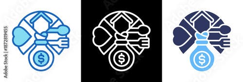 Living Cost triplestyle icon