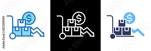 Low Purchasing triplestyle icon