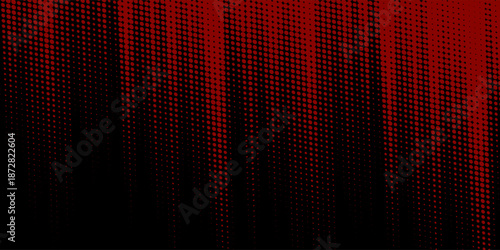 Halftone dots red and blue color pattern gradient grunge texture background. Dot pop art comic sport style vector illustration. modern background