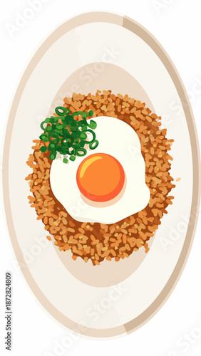 Nasi Goreng Indonesian fried rice 