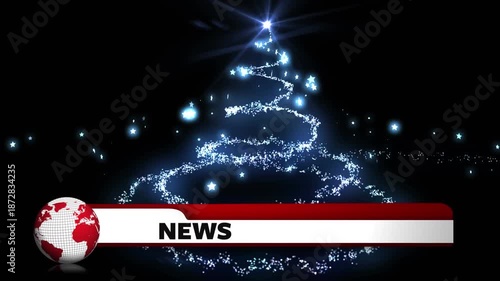 Animation of retro speech bubble with copy space and stars over navy background