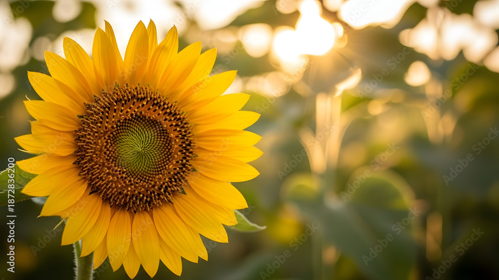 Fototapeta premium The Golden Bloom