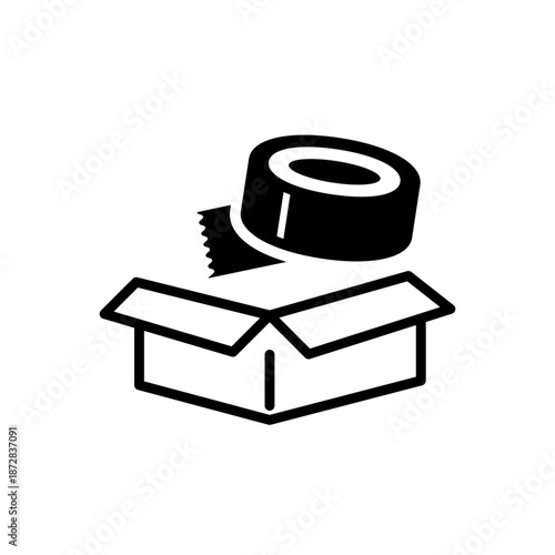 荷造りをイメージしたアイコン