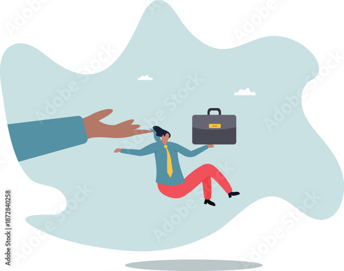 Company lay off employees due to Coronavirus COVID-19 pandemic causing economic recession.about a man and his life.