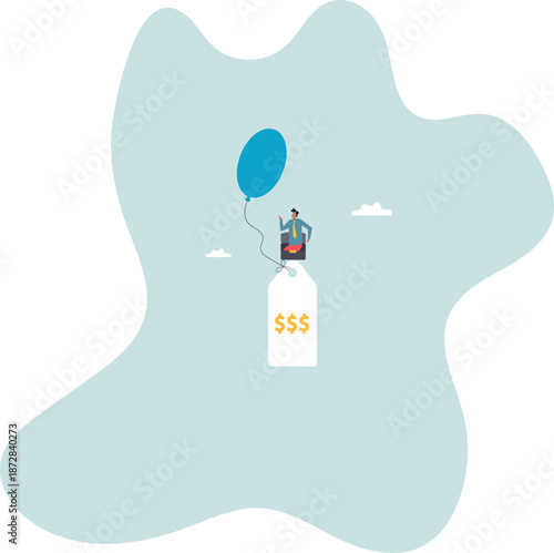 Inflation causing price rising up, overvalued stock or funds, consumer purchasing power reducing.about a man and his life.