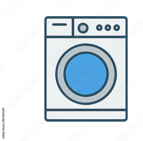 Front Loading Washing Machine.