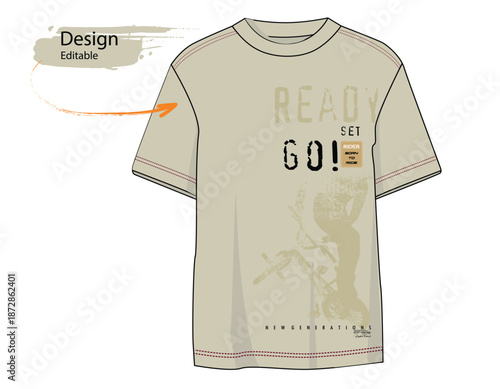 Rider grunge, T shirt prints, tees, urban freestyle grunge drawing, grunge art graffiti style.Urban street style drawing and slogan typography.eps