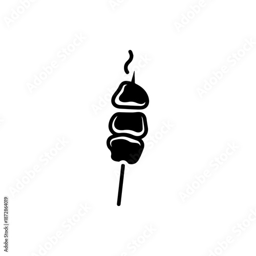 Kebab on skewer