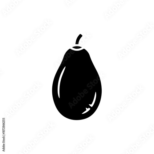 Simple pear illustration