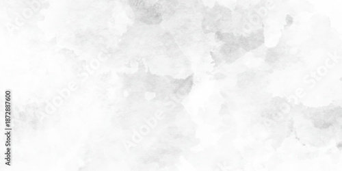 Black and white old watercolor background, white paper texture and gray watercolor painting background.  black and white gradient watercolor background. Luxurious watercolor textures. 