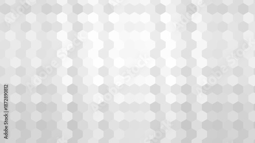 Clean Hexagon Wave Background 4K Seamless Loop