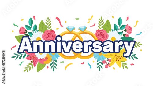 Elegant Oryx with Distinctive Curved Horns Presented in a Simple Vector Illustration