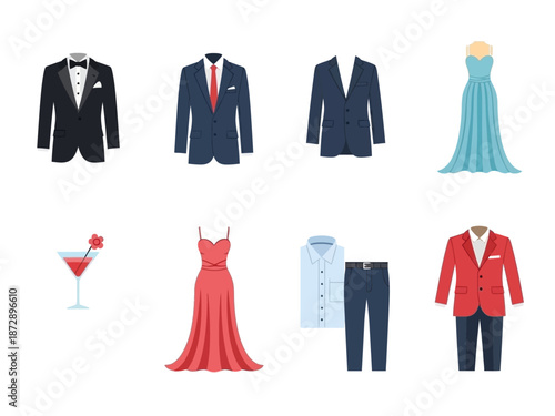 Elegant Attire Collection Stylish Formal Wear for Every Occasion