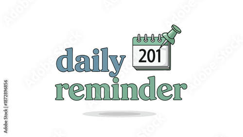 Vibrant graphic design representing consistent planning and schedule organization for daily tasks and appointments