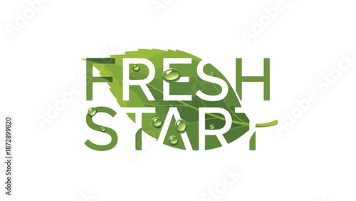 A vibrant illustration depicting renewal and natural growth perfect for inspiring new beginnings and environmental awareness this clean graphic