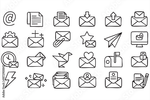 Inbox Organization and Notification Icons for Web Interfaces
