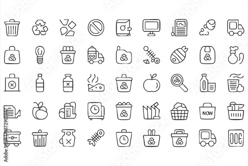 Circular Economy Line Symbols for Sustainability Reporting Systems