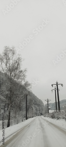 road in winter